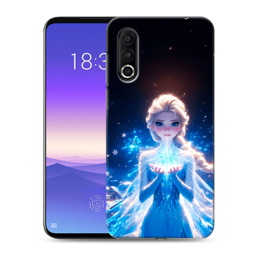 Пластиковый чехол на Meizu 16s Pro с принтом Холодное сердце Frozen