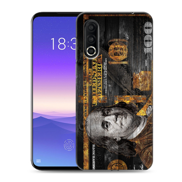 Пластиковый чехол на Meizu 16s Pro с принтом Доллар деньги