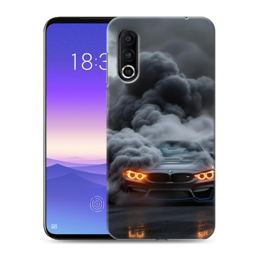 Пластиковый чехол на Meizu 16s Pro с принтом BMW БМВ Пластиковый чехол на Meizu 16s Pro с принтом BMW БМВ