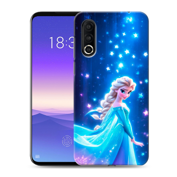 Пластиковый чехол на Meizu 16s Pro с принтом Холодное сердце Frozen