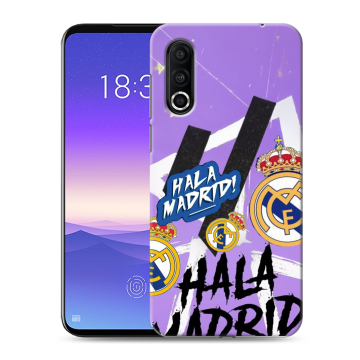 Пластиковый чехол на Meizu 16s Pro с принтом Real Madrid Реал Мадрид
