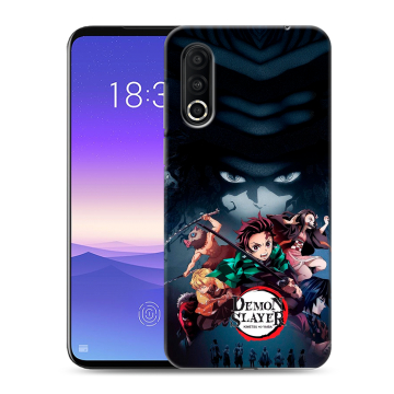 Пластиковый чехол на Meizu 16s Pro с принтом Demon Slayer Клинок рассекающий демонов Пластиковый чехол на Meizu 16s Pro с принтом Demon Slayer Клинок рассекающий демонов