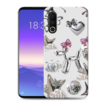 Пластиковый чехол на Meizu 16s Pro с принтом Y2K