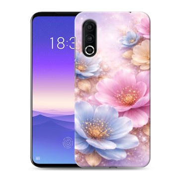Пластиковый чехол на Meizu 16s Pro с принтом женский