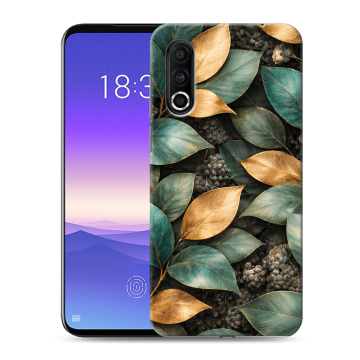 Пластиковый чехол на Meizu 16s Pro с принтом женский