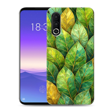 Пластиковый чехол на Meizu 16s Pro с принтом женский