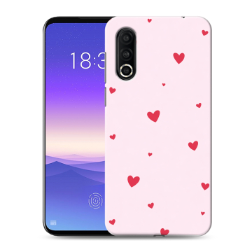 Пластиковый чехол на Meizu 16s Pro с принтом для девочек