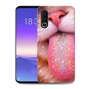 Пластиковый чехол на Meizu 16s Pro с принтом для девочек