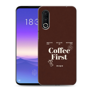 Пластиковый чехол на Meizu 16s Pro с принтом женский