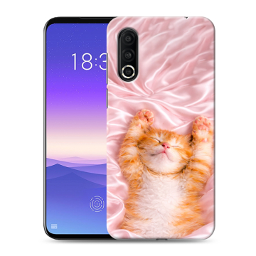 Пластиковый чехол на Meizu 16s Pro с принтом женский