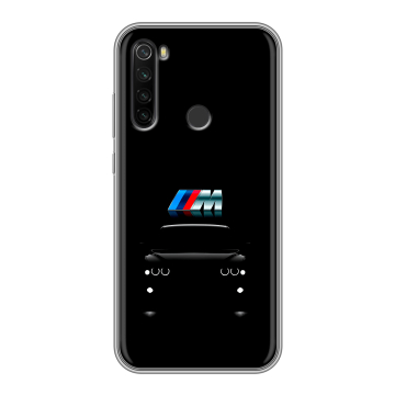 Силиконовый противоударный чехол на Xiaomi RedMi Note 8T с принтом БМВ BMW