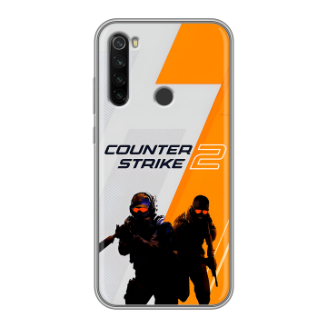 Силиконовый противоударный чехол на Xiaomi RedMi Note 8T с принтом Counter Strike Силиконовый противоударный чехол на Xiaomi RedMi Note 8T с принтом Counter Strike