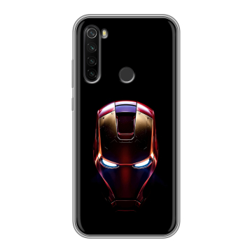 Силиконовый противоударный чехол на Xiaomi RedMi Note 8T с принтом IronMan Железный человек Силиконовый противоударный чехол на Xiaomi RedMi Note 8T с принтом IronMan Железный человек