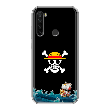 Силиконовый противоударный чехол на Xiaomi RedMi Note 8T с принтом One Piece Ван Пис Силиконовый противоударный чехол на Xiaomi RedMi Note 8T с принтом One Piece Ван Пис