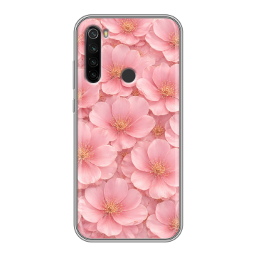 Силиконовый противоударный чехол на Xiaomi RedMi Note 8T с принтом женский Силиконовый противоударный чехол на Xiaomi RedMi Note 8T с принтом женский