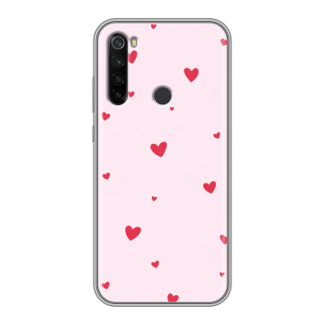 Силиконовый противоударный чехол на Xiaomi RedMi Note 8T с принтом для девочек Силиконовый противоударный чехол на Xiaomi RedMi Note 8T с принтом для девочек