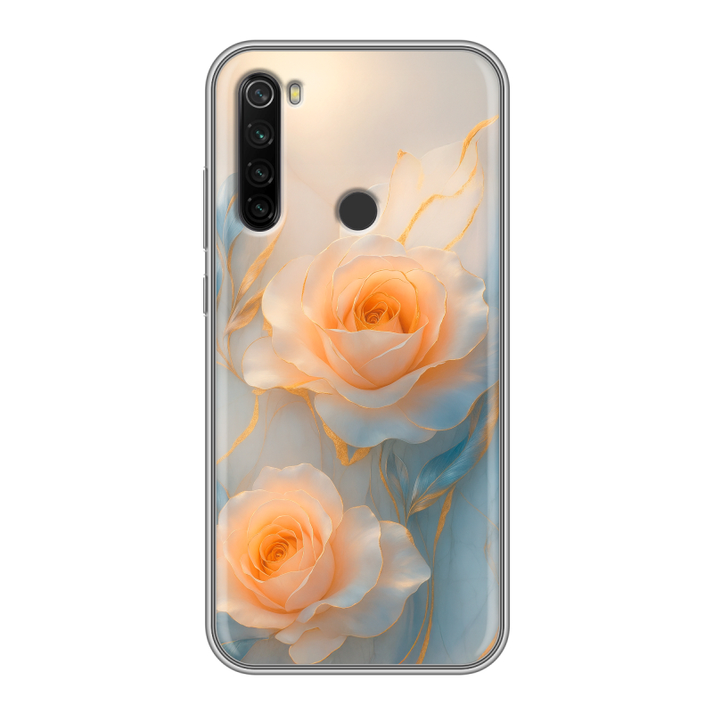 Силиконовый противоударный чехол на Xiaomi RedMi Note 8T с принтом Женский Силиконовый противоударный чехол на Xiaomi RedMi Note 8T с принтом Женский