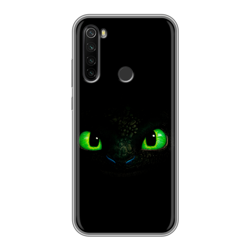 Силиконовый противоударный чехол на Xiaomi RedMi Note 8T с принтом Как приручить дракона Силиконовый противоударный чехол на Xiaomi RedMi Note 8T с принтом Как приручить дракона