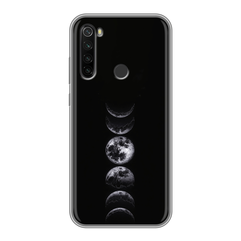 Силиконовый противоударный чехол на Xiaomi RedMi Note 8T с принтом женский Силиконовый противоударный чехол на Xiaomi RedMi Note 8T с принтом женский