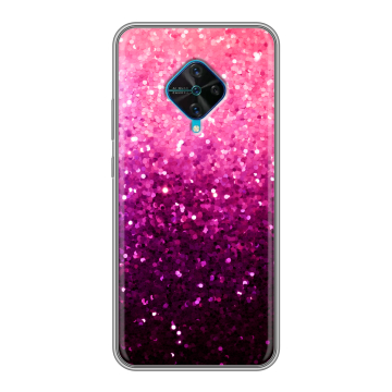 Силиконовый чехол на Vivo V17 с принтом Блестки Силиконовый чехол на Vivo V17 с принтом Блестки