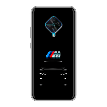 Силиконовый чехол на Vivo V17 с принтом БМВ BMW Силиконовый чехол на Vivo V17 с принтом БМВ BMW