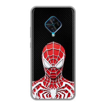 Силиконовый чехол на Vivo V17 с принтом человек паук spiderman Силиконовый чехол на Vivo V17 с принтом человек паук spiderman