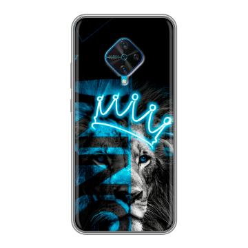 Силиконовый чехол на Vivo V17 с принтом Король лев