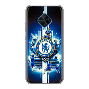 Силиконовый чехол на Vivo V17 с принтом Chelsea Челси