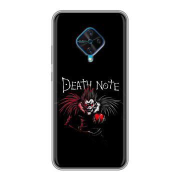 Силиконовый чехол на Vivo V17 с принтом Death note Тетрадь смерти Силиконовый чехол на Vivo V17 с принтом Death note Тетрадь смерти
