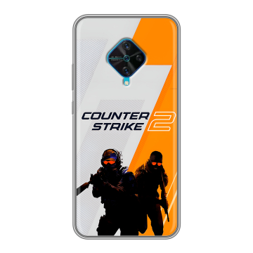 Силиконовый чехол на Vivo V17 с принтом Counter Strike Силиконовый чехол на Vivo V17 с принтом Counter Strike
