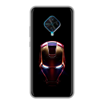 Силиконовый чехол на Vivo V17 с принтом IronMan Железный человек Силиконовый чехол на Vivo V17 с принтом IronMan Железный человек