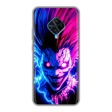 Силиконовый чехол на Vivo V17 с принтом Death note Тетрадь смерти