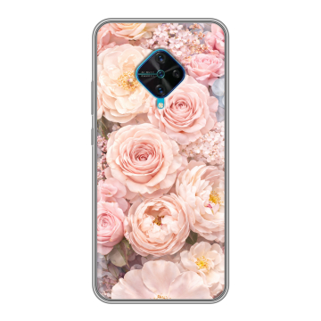 Силиконовый чехол на Vivo V17 с принтом женский Силиконовый чехол на Vivo V17 с принтом женский