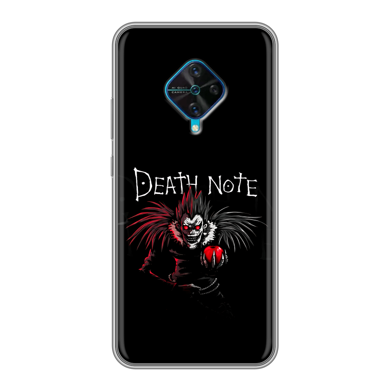 Силиконовый чехол на Vivo V17 с принтом Death note Тетрадь смерти Силиконовый чехол на Vivo V17 с принтом Death note Тетрадь смерти