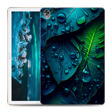 Силиконовый чехол на планшета Huawei MediaPad M6 10.8 с принтом Листья Силиконовый чехол на планшета Huawei MediaPad M6 10.8 с принтом Листья