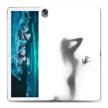 Силиконовый чехол на Huawei MediaPad M6 10.8 с принтом Силуэт