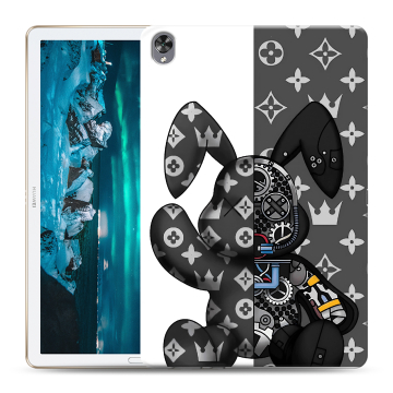 Силиконовый чехол на Huawei MediaPad M6 10.8 с принтом Луи робот Силиконовый чехол на Huawei MediaPad M6 10.8 с принтом Луи робот
