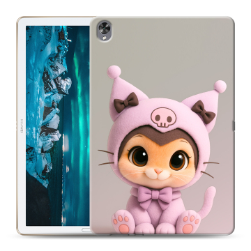 Силиконовый чехол на Huawei MediaPad M6 10.8 с принтом Куроми Kuromi Силиконовый чехол на Huawei MediaPad M6 10.8 с принтом Куроми Kuromi