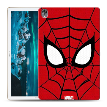 Силиконовый чехол на Huawei MediaPad M6 10.8 с принтом человек паук spiderman