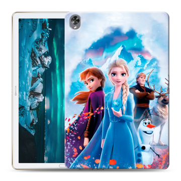 Силиконовый чехол на Huawei MediaPad M6 10.8 с принтом Холодное сердце Frozen Силиконовый чехол на Huawei MediaPad M6 10.8 с принтом Холодное сердце Frozen
