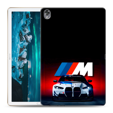 Силиконовый чехол на Huawei MediaPad M6 10.8 с принтом БМВ BMW