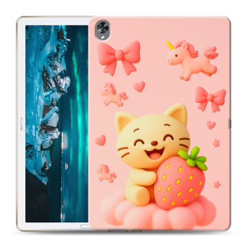 Силиконовый чехол на Huawei MediaPad M6 10.8 с принтом для девочек Силиконовый чехол на Huawei MediaPad M6 10.8 с принтом для девочек