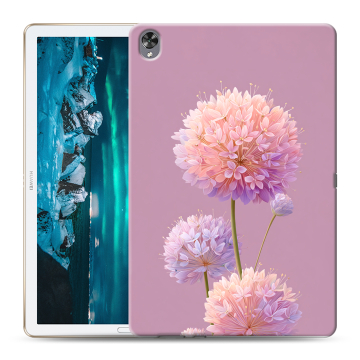 Силиконовый чехол на Huawei MediaPad M6 10.8 с принтом Цветы