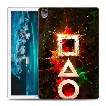 Силиконовый чехол на Huawei MediaPad M6 10.8 с принтом Squid Game Игра кальмара Силиконовый чехол на Huawei MediaPad M6 10.8 с принтом Squid Game Игра кальмара