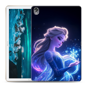 Силиконовый чехол на Huawei MediaPad M6 10.8 с принтом Холодное сердце Frozen Силиконовый чехол на Huawei MediaPad M6 10.8 с принтом Холодное сердце Frozen