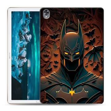 Силиконовый чехол на Huawei MediaPad M6 10.8 с принтом Batman Бэтмен