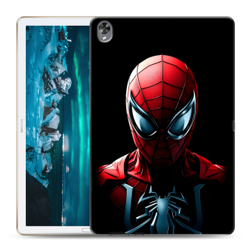 Силиконовый чехол на Huawei MediaPad M6 10.8 с принтом Spiderman Человек паук