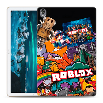 Силиконовый чехол на Huawei MediaPad M6 10.8 с принтом Roblox Роблокс Силиконовый чехол на Huawei MediaPad M6 10.8 с принтом Roblox Роблокс