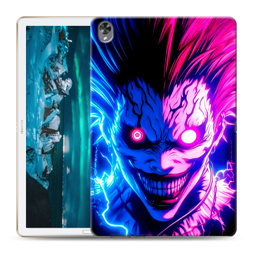 Силиконовый чехол на Huawei MediaPad M6 10.8 с принтом Death note Тетрадь смерти