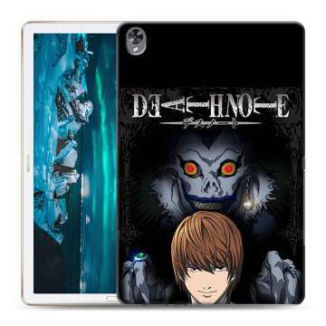 Силиконовый чехол на Huawei MediaPad M6 10.8 с принтом Death note Тетрадь смерти
